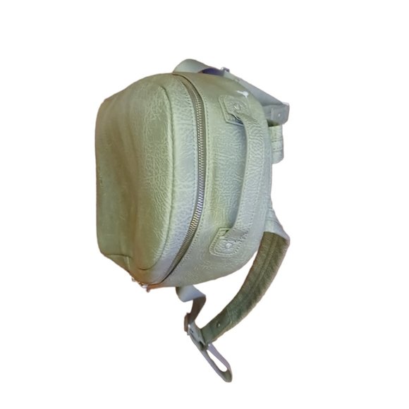 Matt & Nat Green Faux Leather Olly Style Mini Backpack main image 6